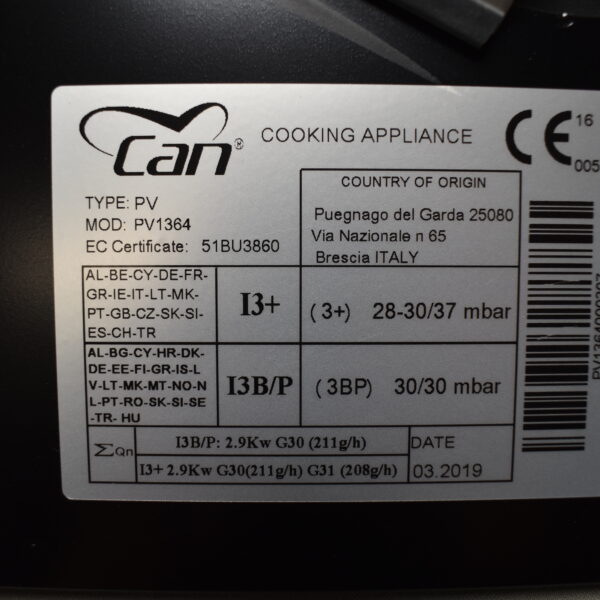 Can Gas Spüle-Kocher Kombination 2-flammig