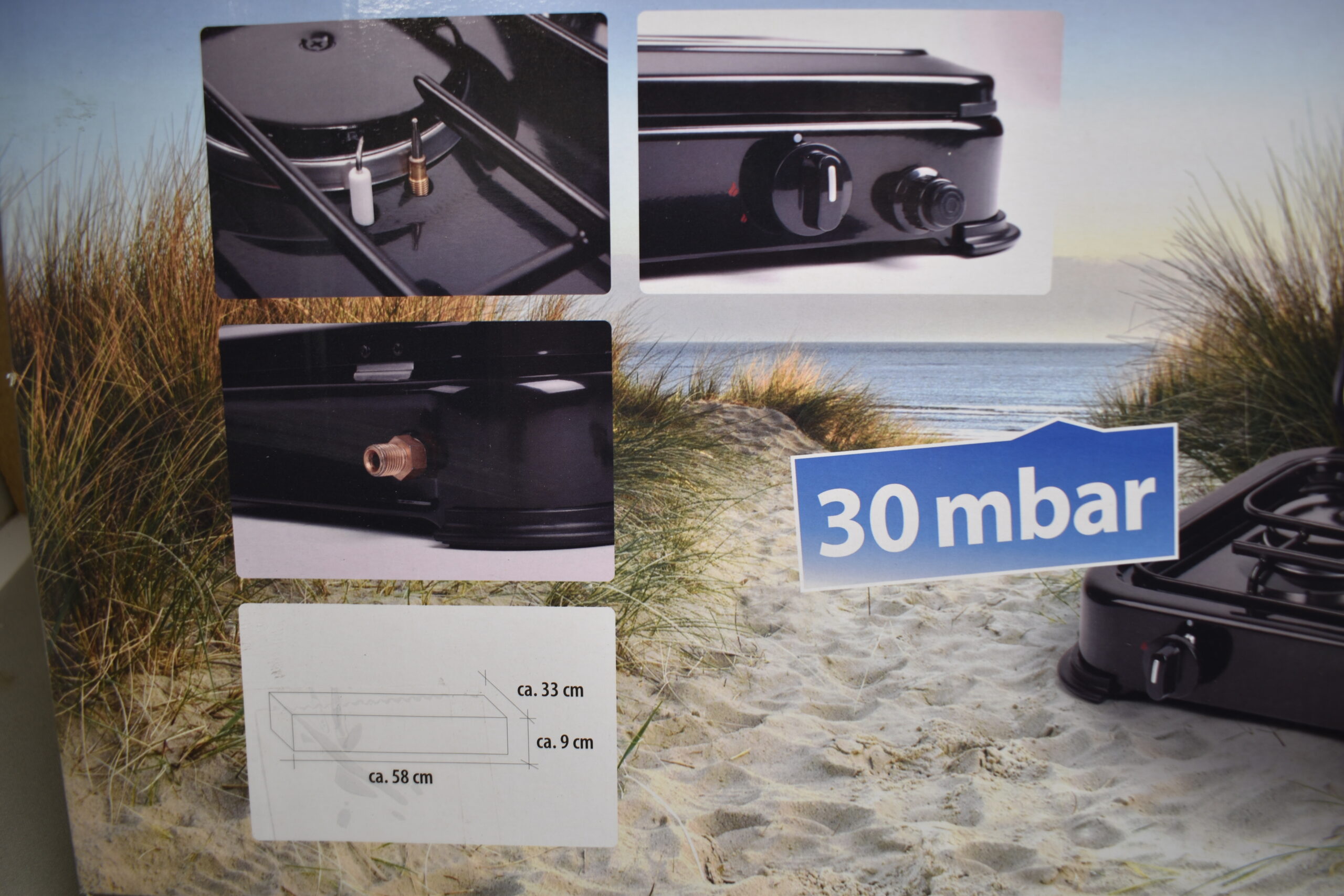 Camp4 Gaskocher Mary 3-flammig