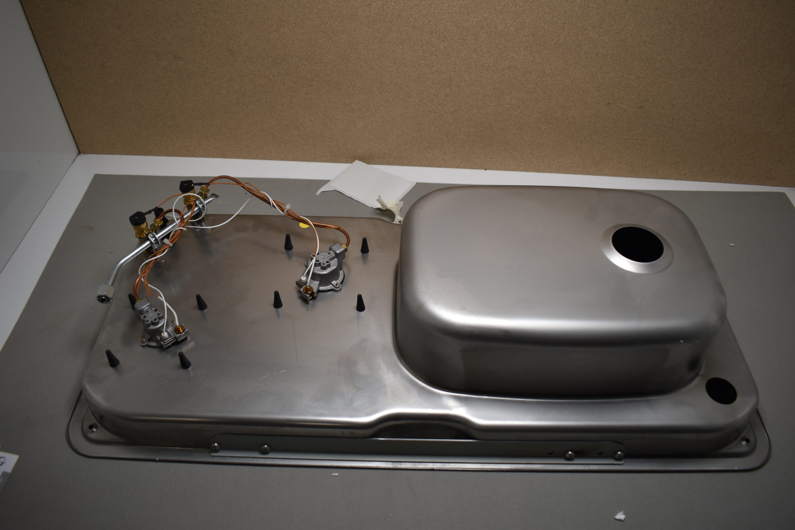 Can Gas Einbaukochfeld mit Spüle FL 1765-P