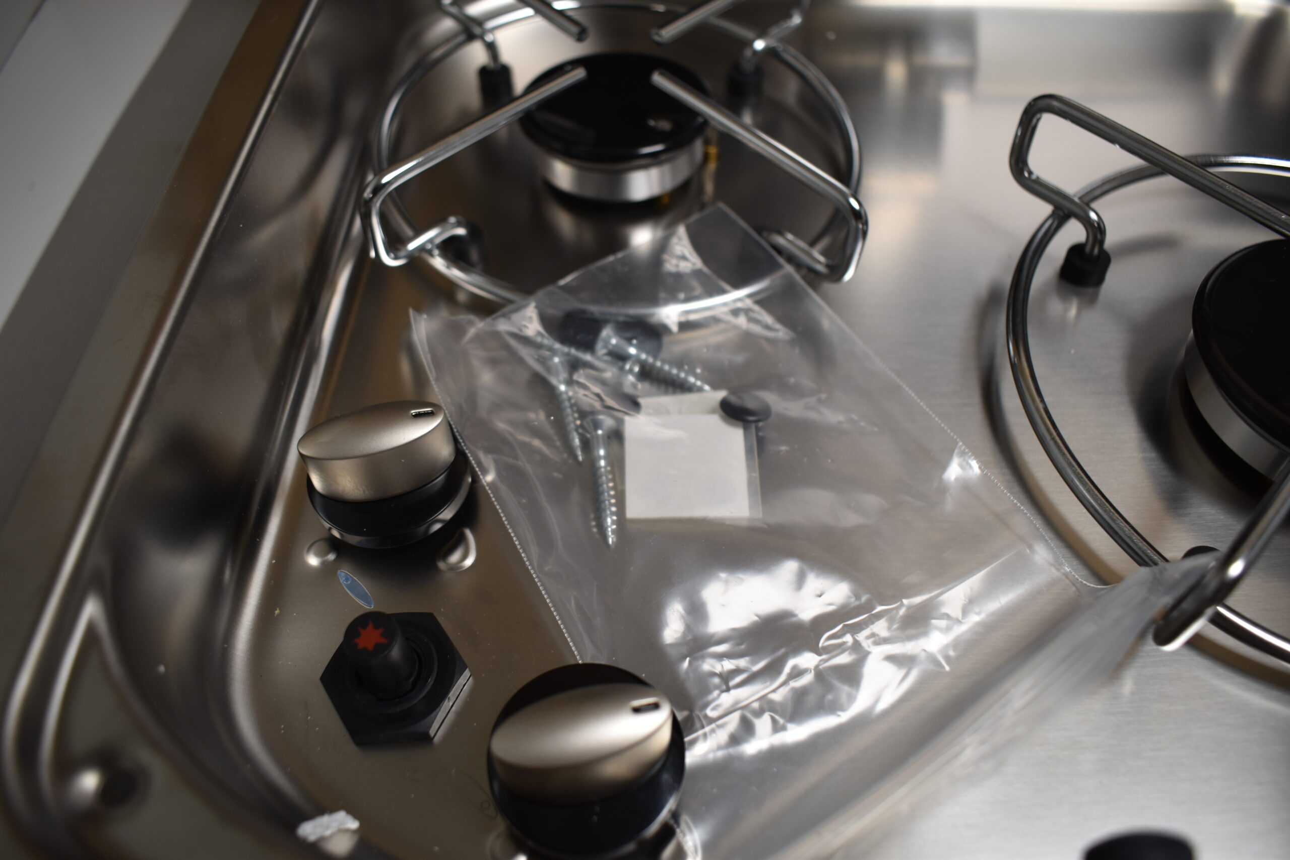 Can Gas Einbaukochfeld mit Spüle FL 1765-P