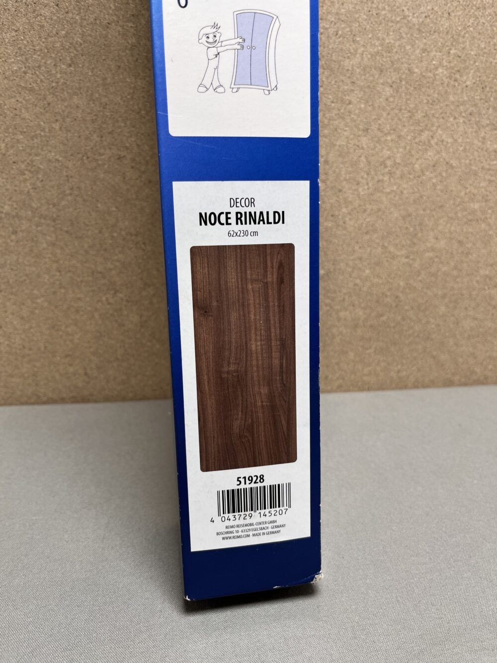 Carbest selbstklebendes Premium Möbeldekor Noce Rinaldi 62x230cm