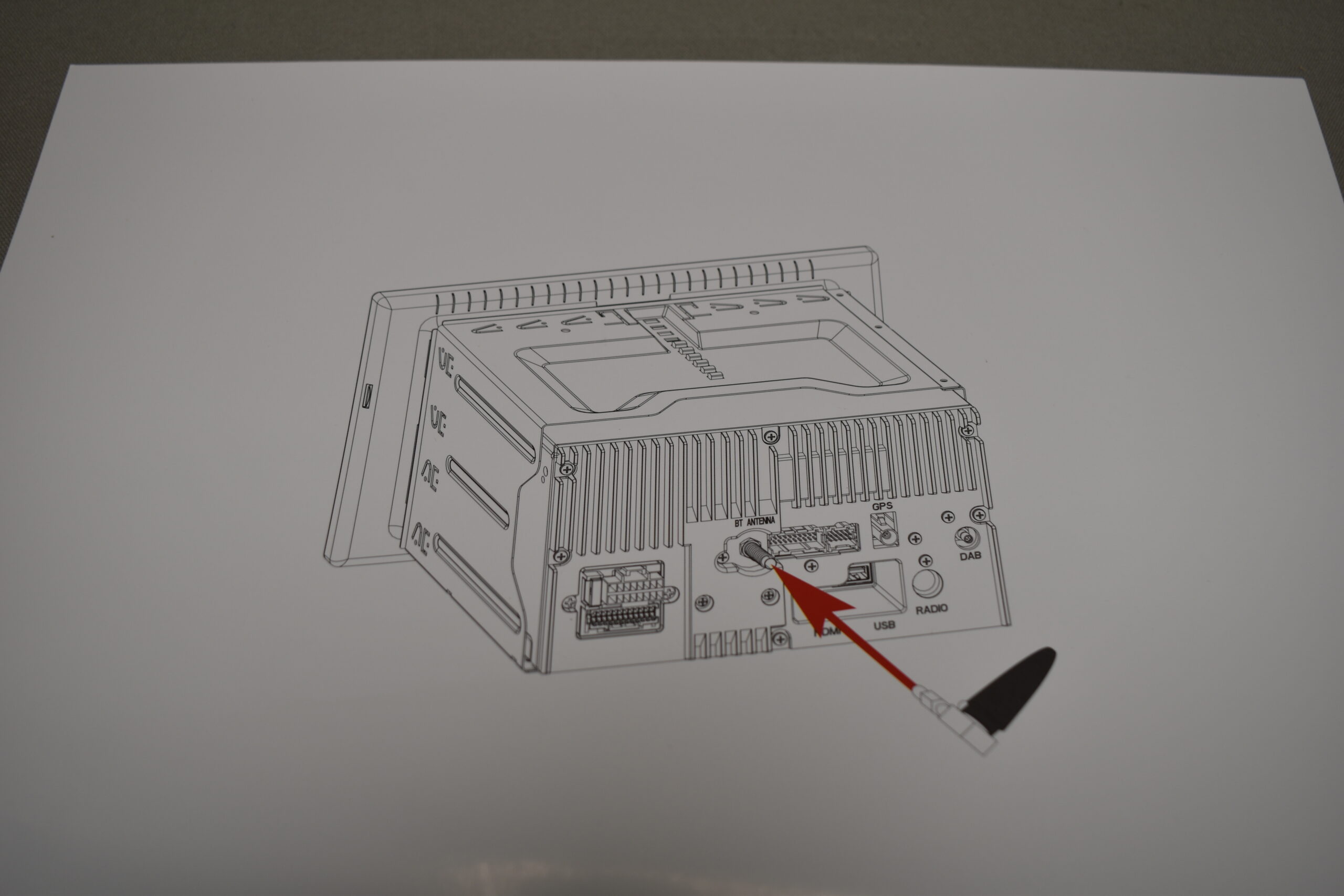 Zenec X-F270 Navigationsgerät
