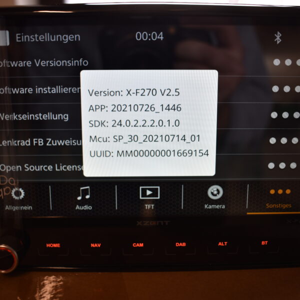 Zenec X-F270 Navigationsgerät