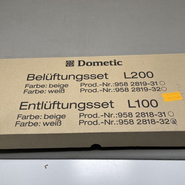 Dometic Entlüftungsset L100 Außenrahmen ohne Gegenteil weiß