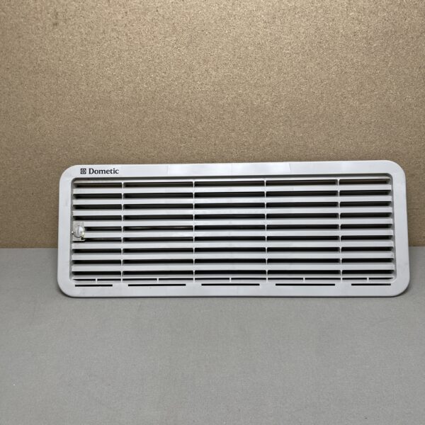 Dometic Lüftungsgitter unten L200 mit Fliegennetz, Drehverschluss hellgrau