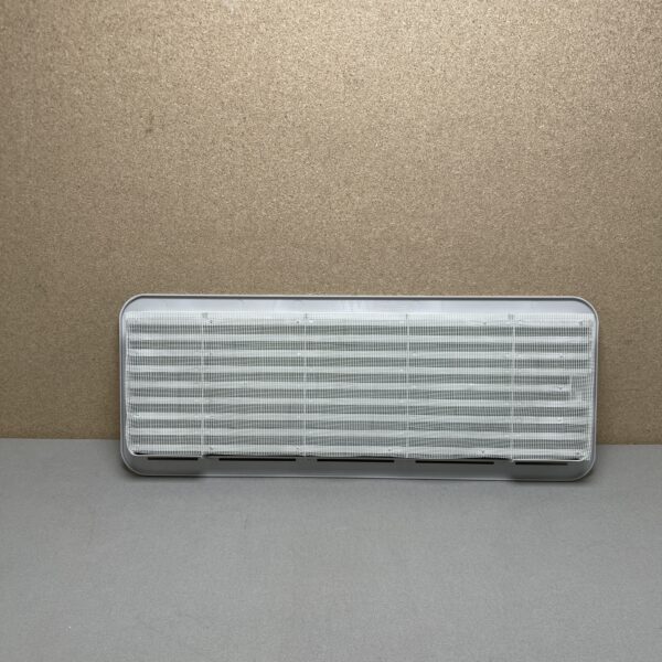 Dometic Lüftungsgitter unten L200 mit Fliegennetz, Drehverschluss hellgrau