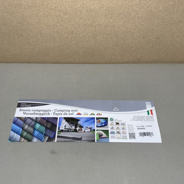 Arisol Srl Vorzeltteppich 250x600cm