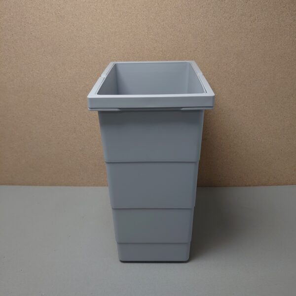 Mülleimer Wohnwagen / Wohnmobil ohne Deckel Grau ca. 29,5 x 23 x 15,5 cm