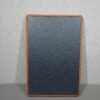 Tischplatte Wohnwagen / Wohnmobil ca. 100 x 68 cm Grau Platte / Holz-Kante