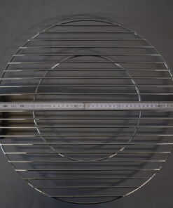 Grillrost Edelstahl Rund - Durchmesser ca. 46 cm