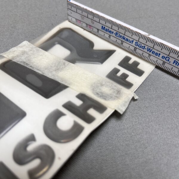 Niesmann & Bischoff Aufkleber Flair mittelgrau Oracal 951 Premium