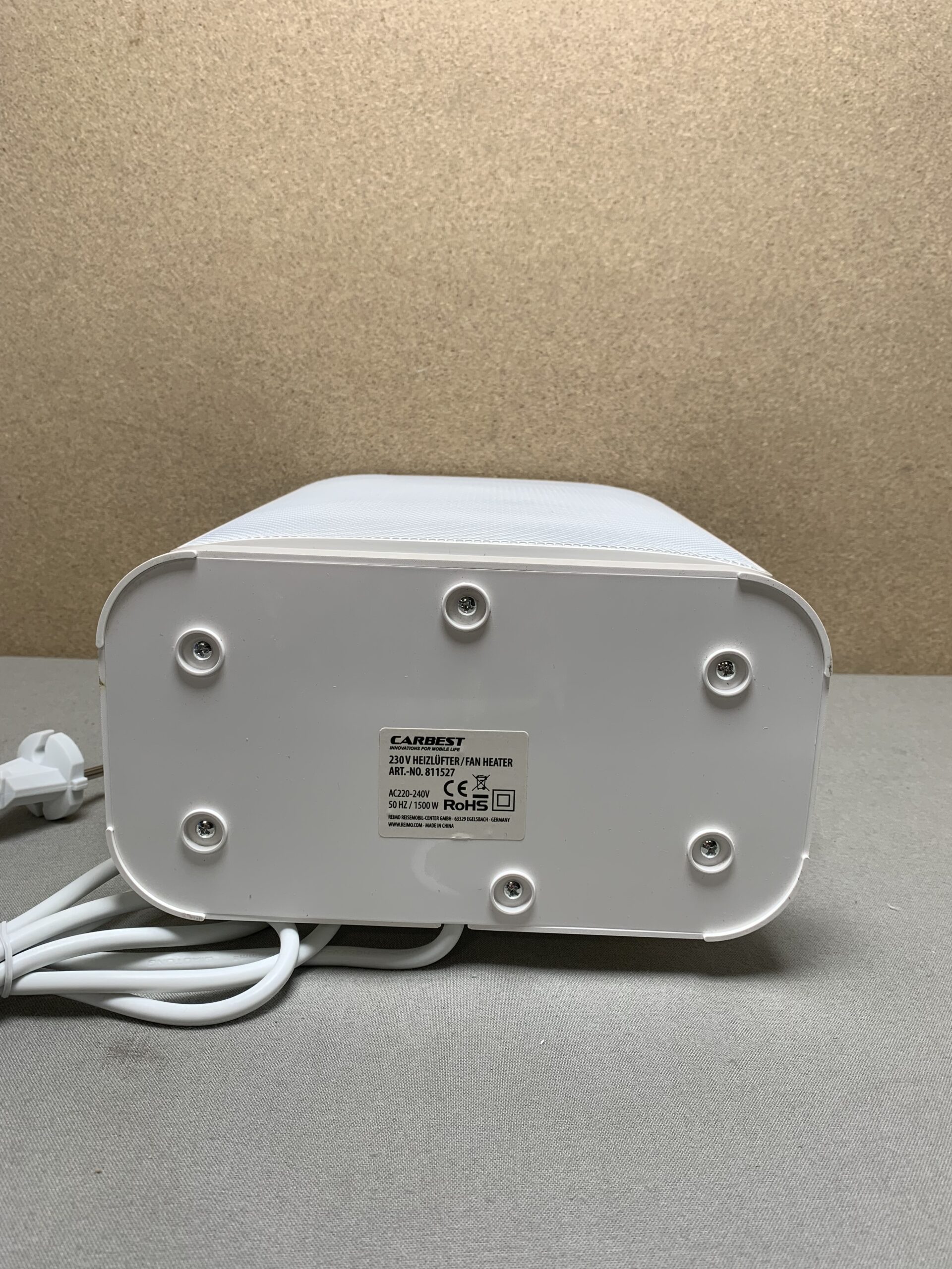 Carbest Heizlüfter 230V mit LED-Display