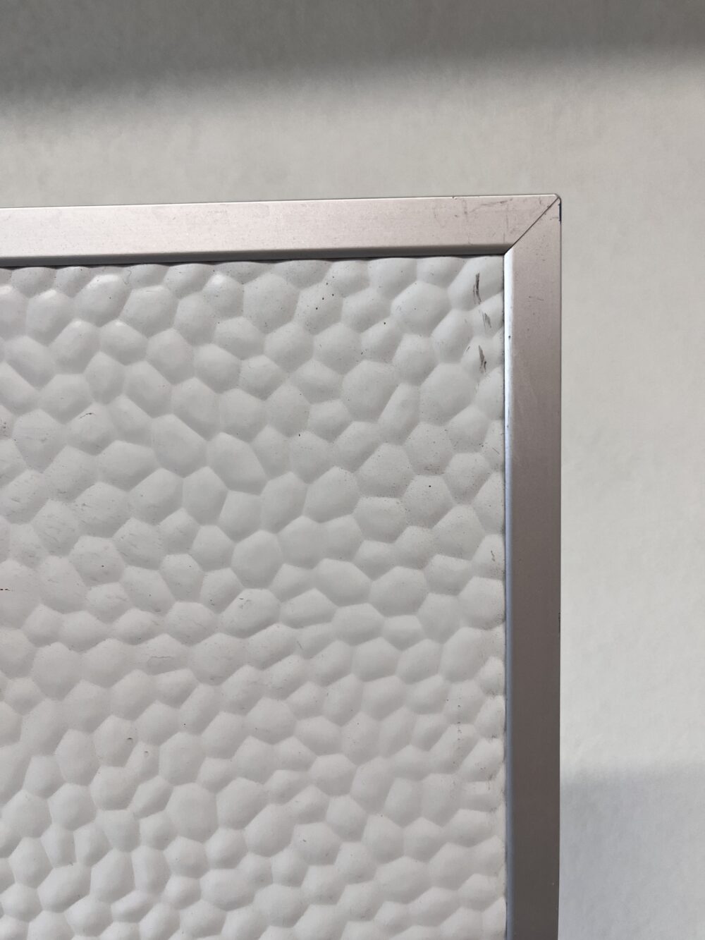 Wohnwagentür geteilt Oberteil ca. 102x54cm Hammerschlag