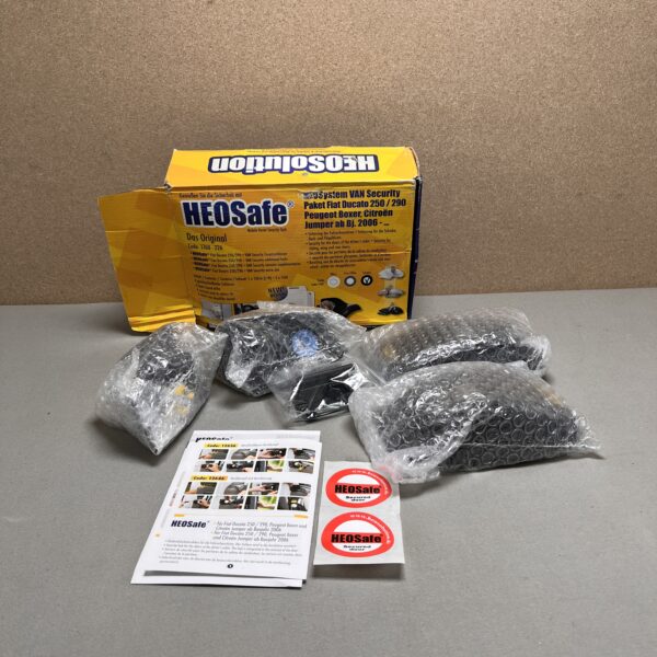 HEOsafe Van Security Paket schwarz Fiat Ducato