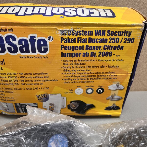 HEOsafe Van Security Paket schwarz Fiat Ducato