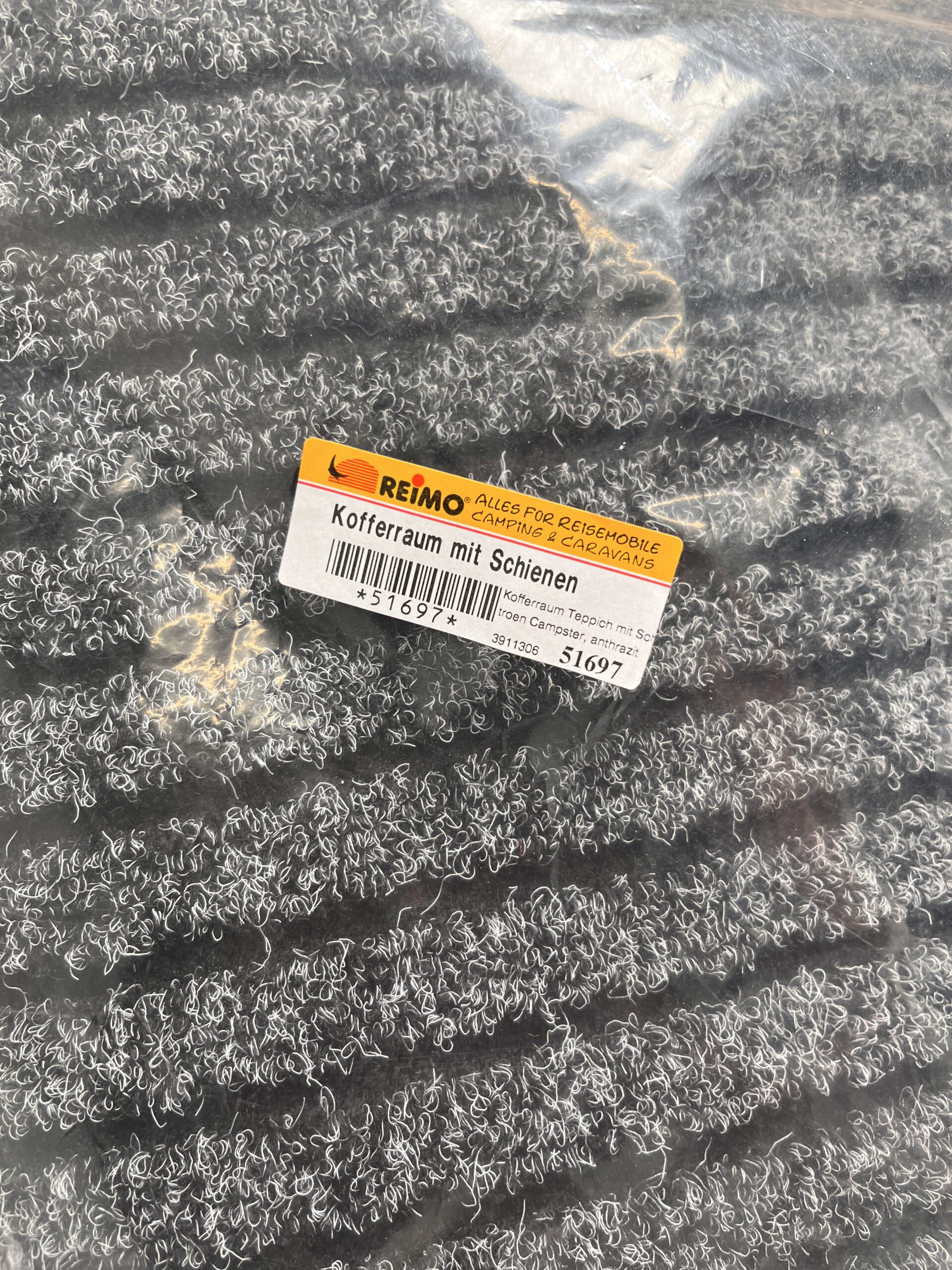 Reimo Teppich für Wohnraum mit Schienen Citroen Campster 51693