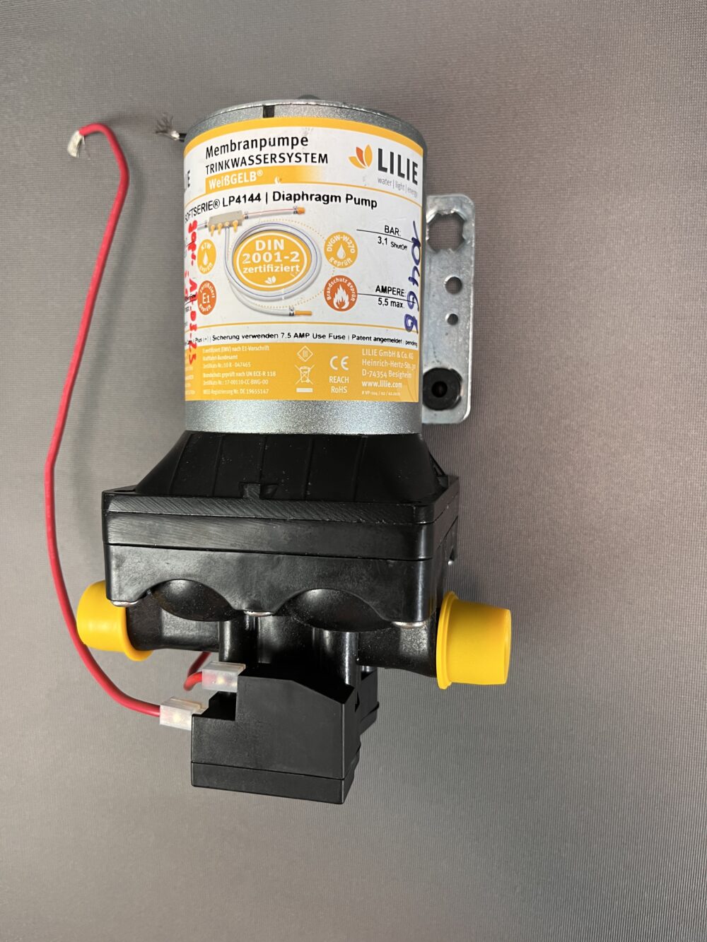 Shurflo Lilie Membranpumpe Softserie LP4144 Trinkwassersystem