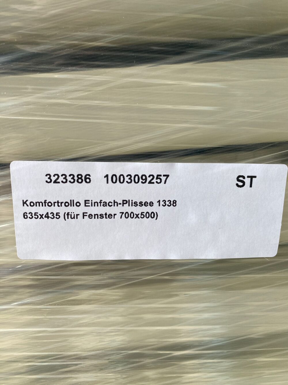 Kombi-Rollo / Komfort-Rollo  Verdunklung und Fliegenschutz 700 x 500 mm Beige