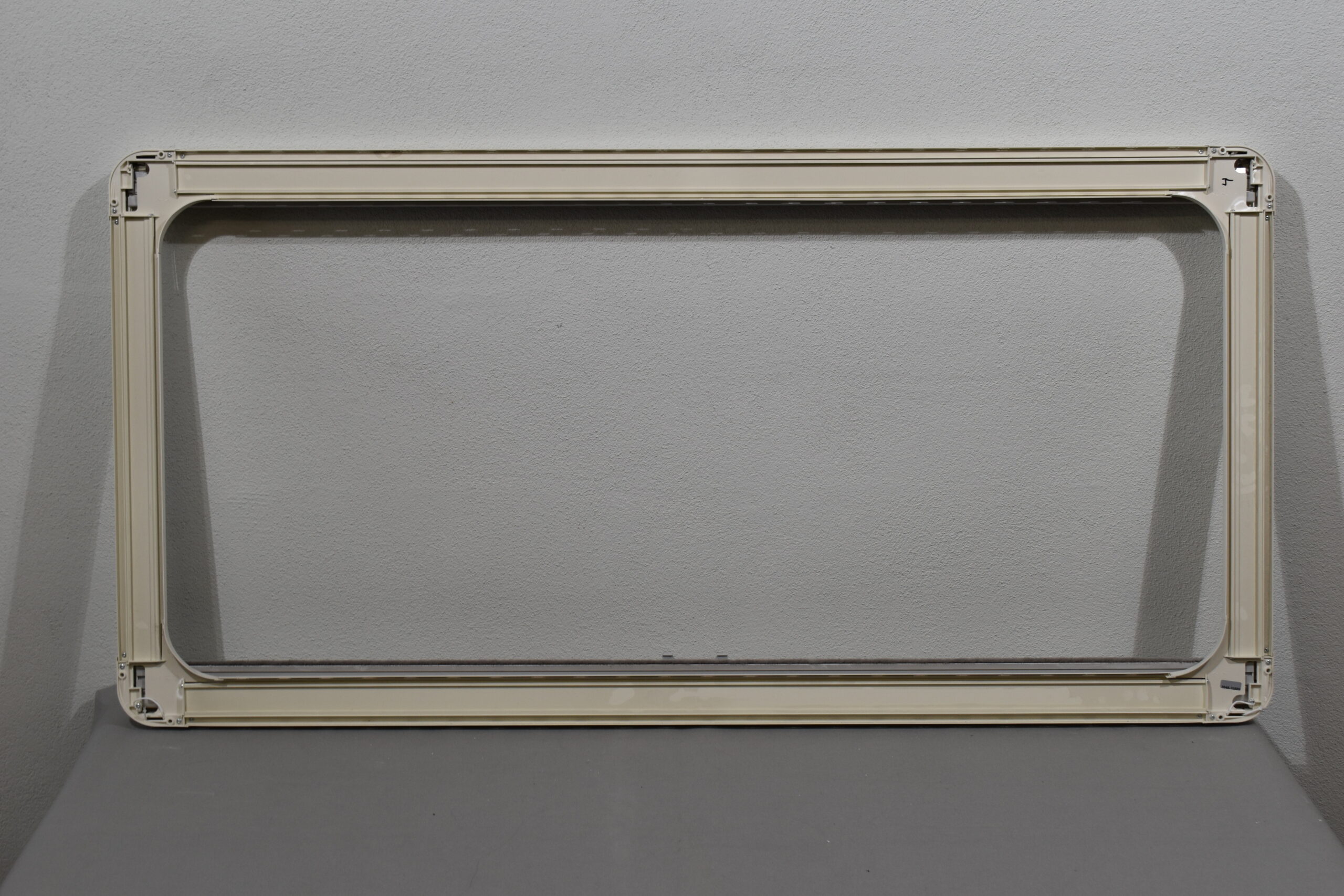 Kombi-Rollo / Komfort-Rollo  Verdunklung und Fliegenschutz für Fenster 1300x600mm Beige