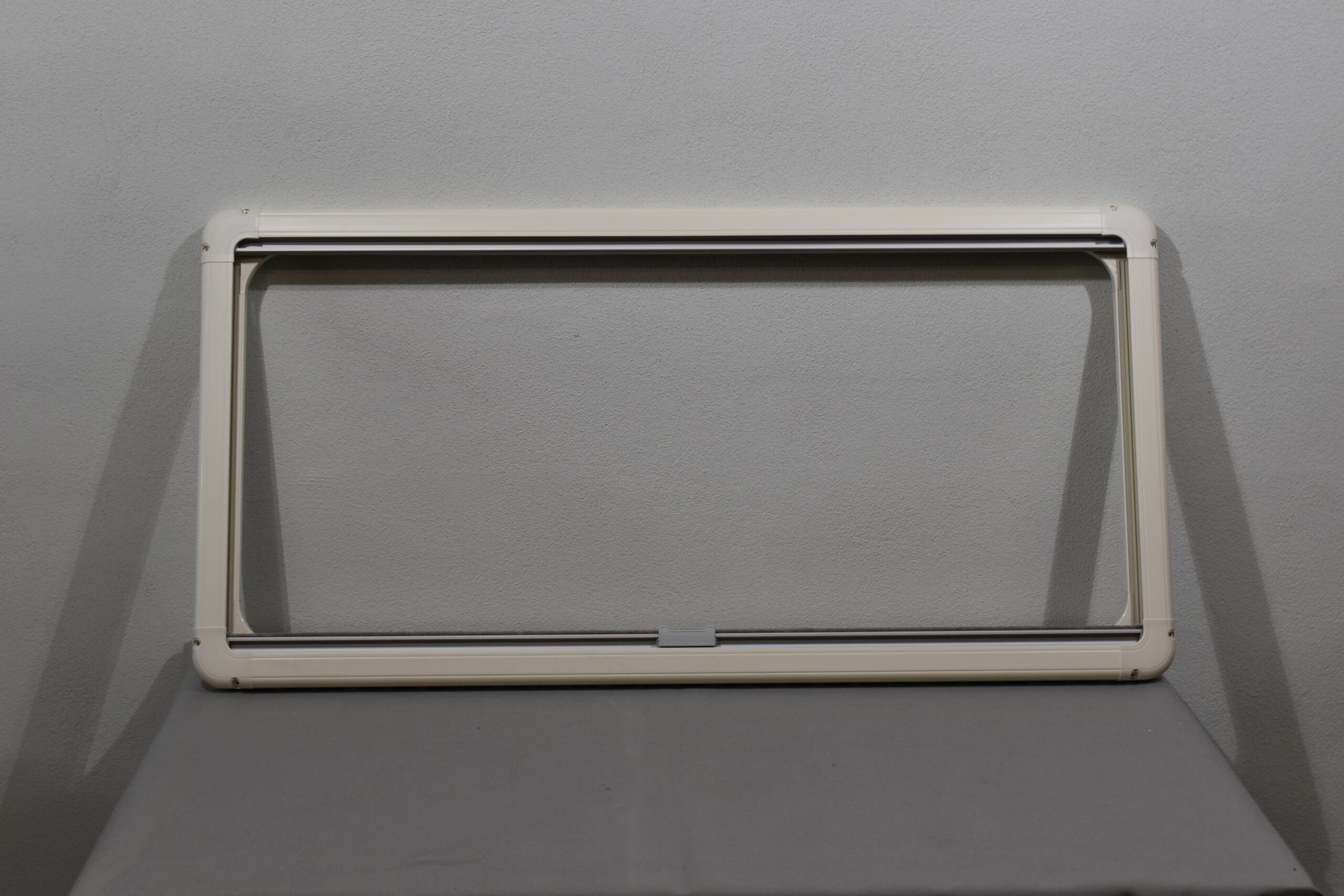 Kombi-Rollo / Komfort-Rollo  Verdunklung und Fliegenschutz für Fenster 1300x600mm Beige