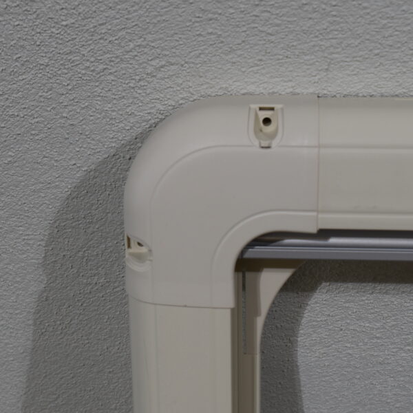 Kombi-Rollo / Komfort-Rollo Verdunklung und Fliegenschutz für Fenster 700x350 mm