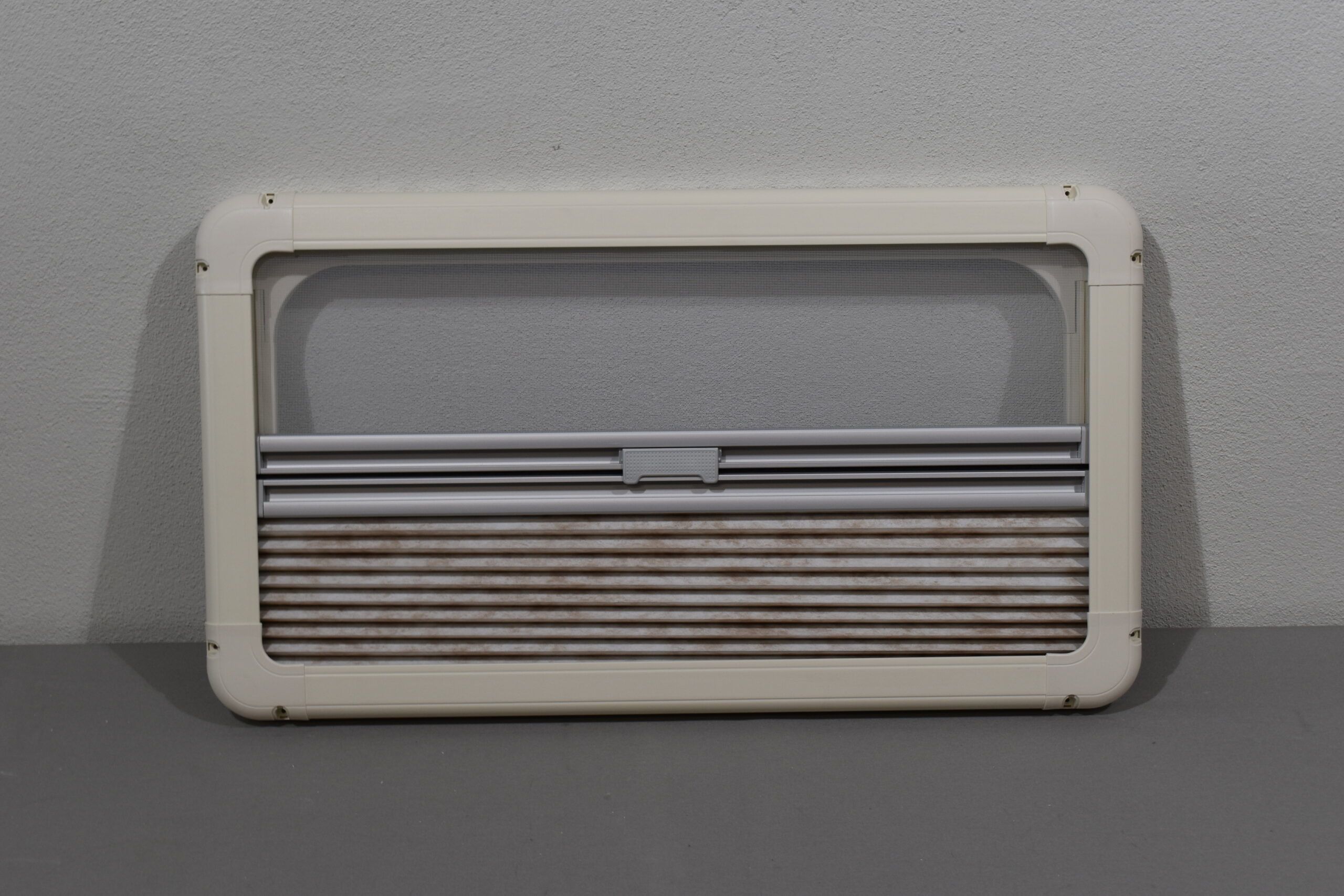 Kombi-Rollo / Komfort-Rollo Verdunklung und Fliegenschutz für Fenster 700x350 mm