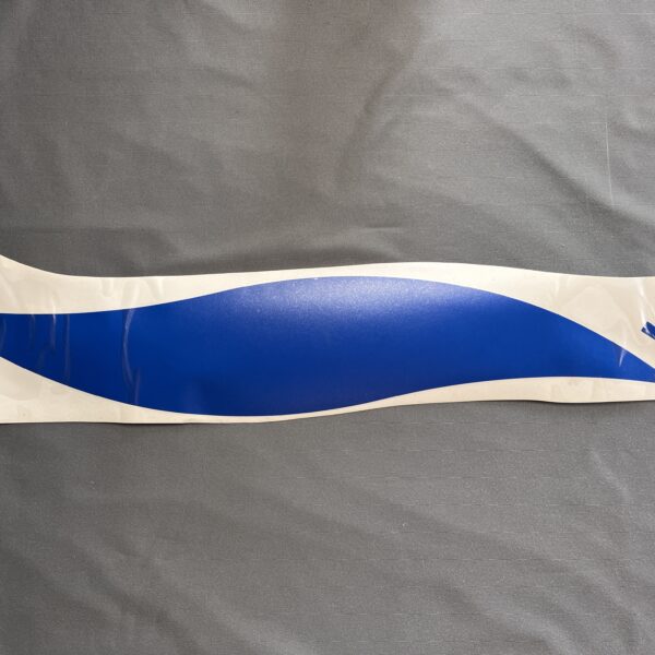 Eura Mobil Aufkleber Welle klein blau El.Nr.71 213x524 Oracal 551