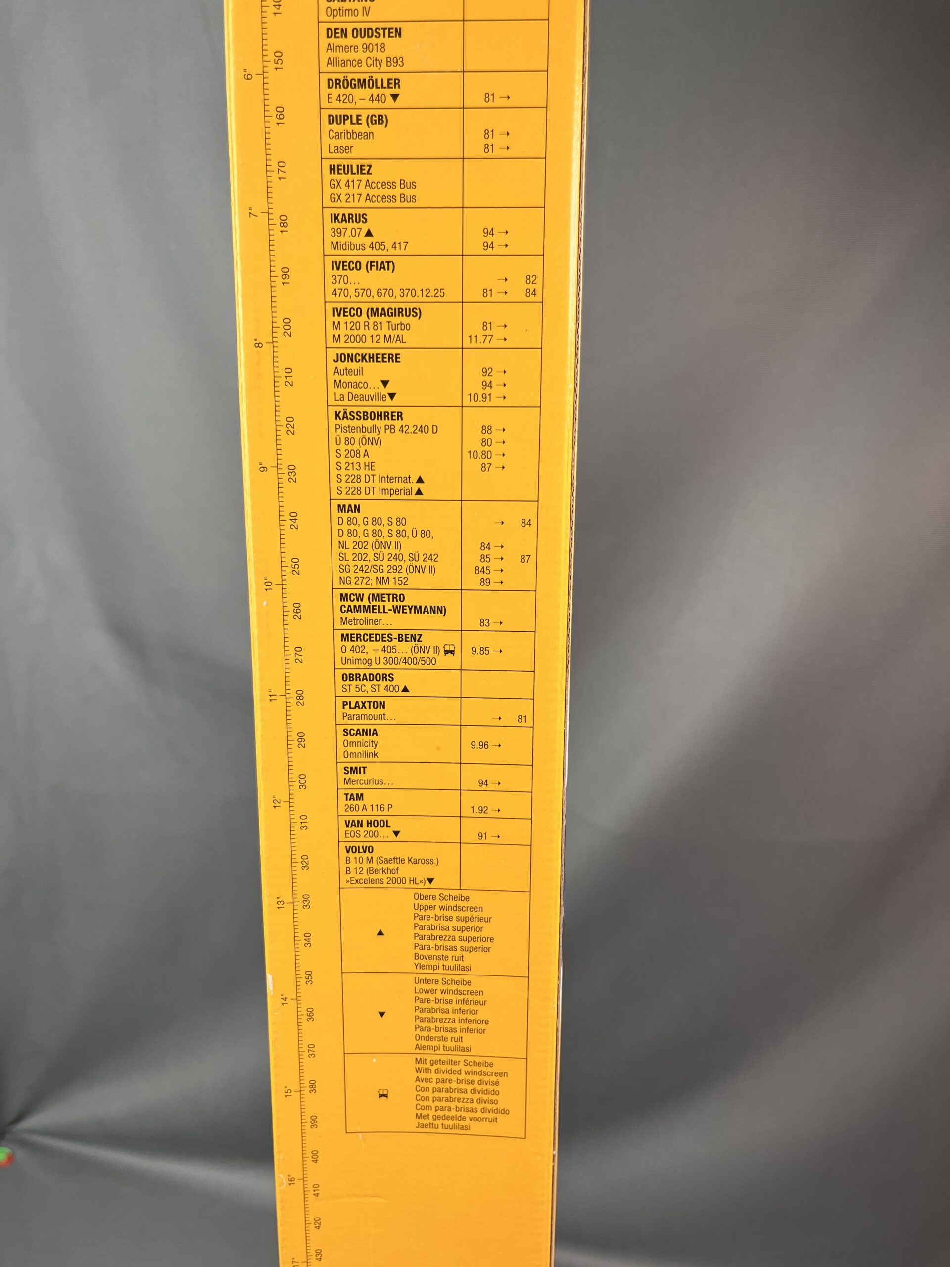 SWF Scheibenwischerarm 800 mm/32´´ 132801 Iveco MAN Mercedes Benz Scania