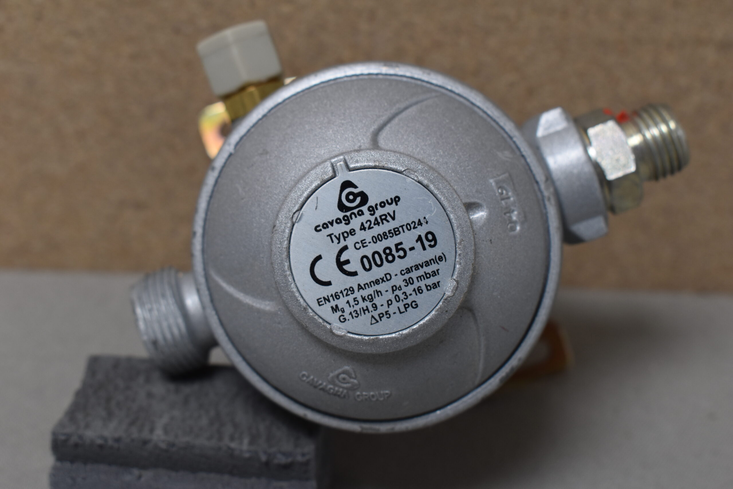Cavagna Wohnwagen Euro Gas Regler 04/19
