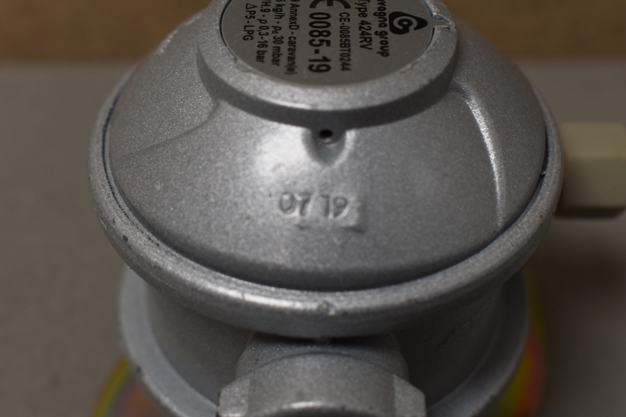 Cavagna Wohnwagen Euro Gas Regler 07/19