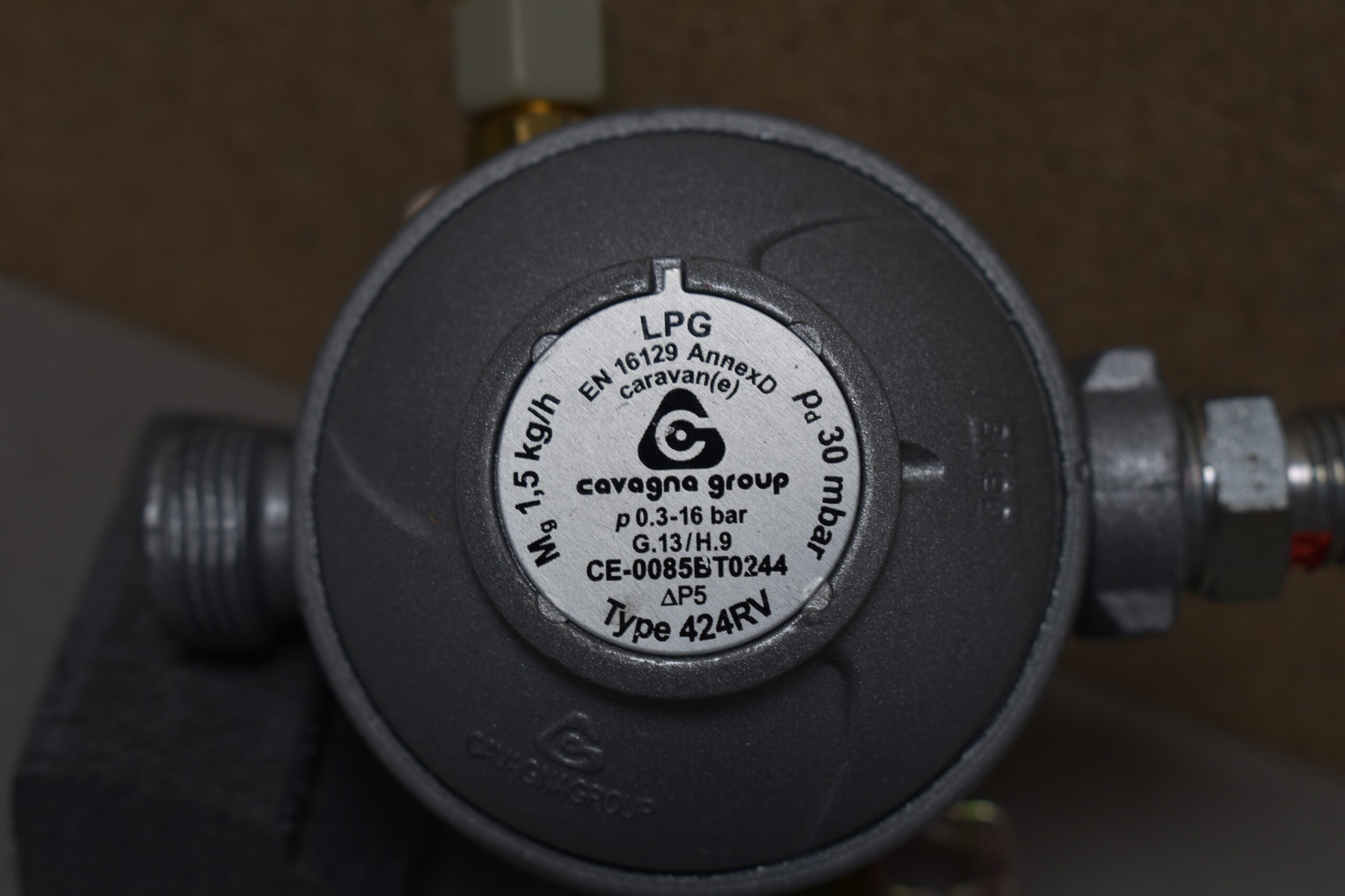 Cavagna Wohnwagen Euro Gas Regler 03/18