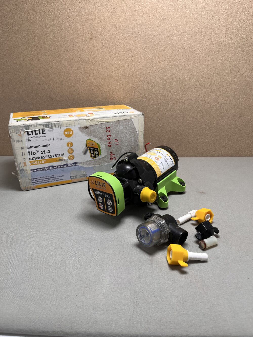 Lilie Membranpumpe IQflo 11.1 Trinkwassersystem