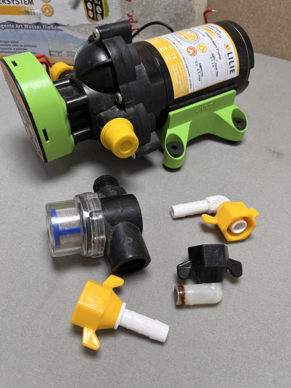 Lilie Membranpumpe IQflo 11.1 Trinkwassersystem