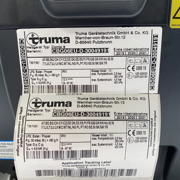 Truma Combi 6 Heizung Neu