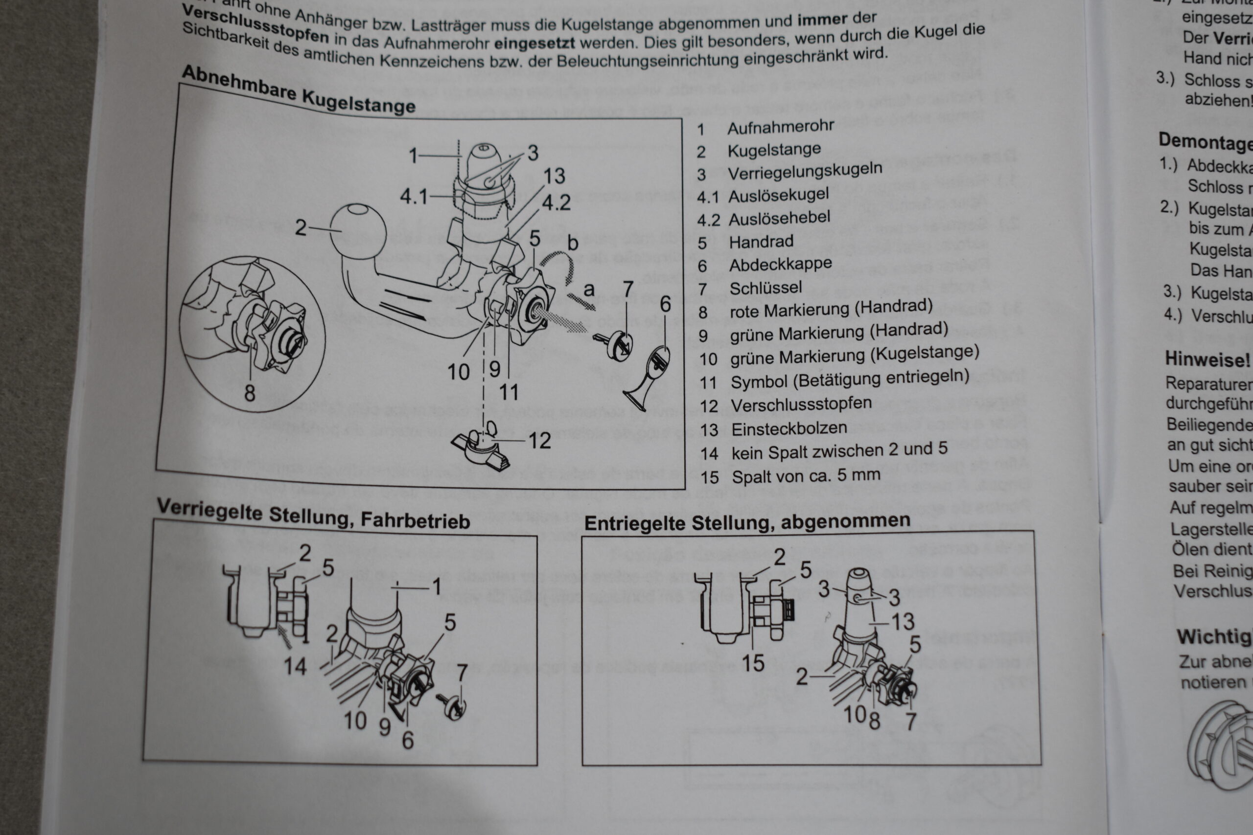 Westfalia Anhängerkupplung Fiat Ducato Code Nummer 71807381