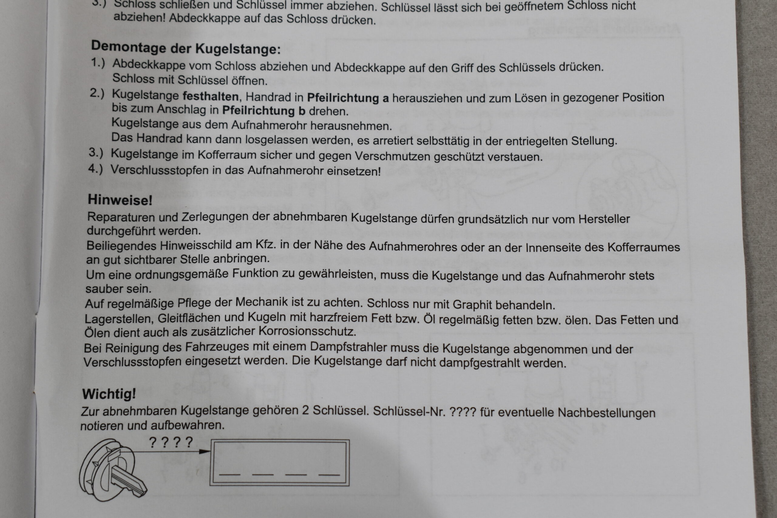 Westfalia Anhängerkupplung Fiat Ducato Code Nummer 71807381