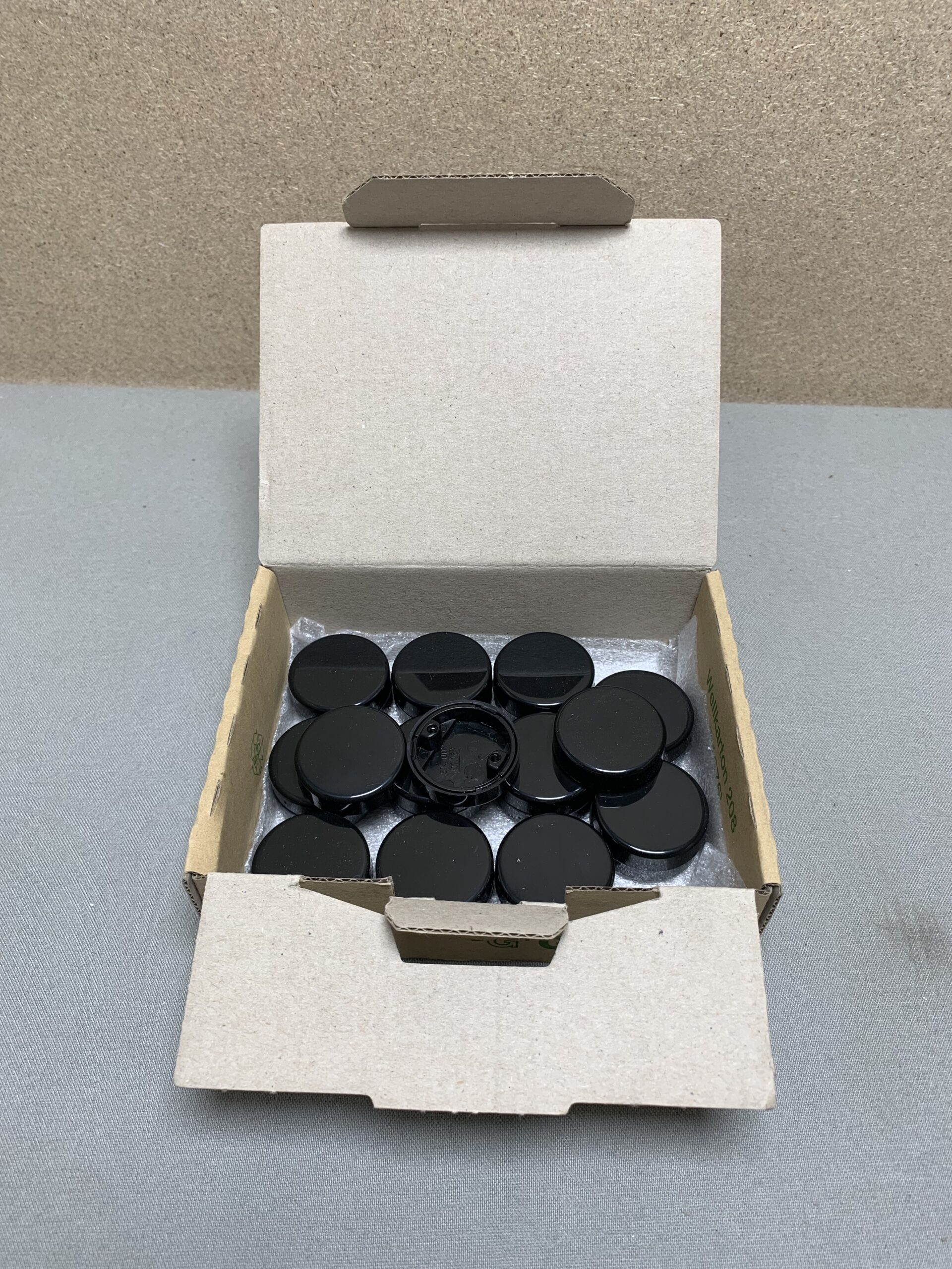 Dekorplatte/Zierkappe schwarz