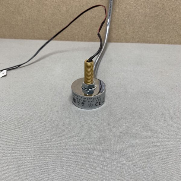 Schwanenhalslampe silber