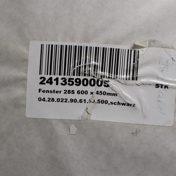 Ausstellfenster Polyplatic 600 x  450 mm