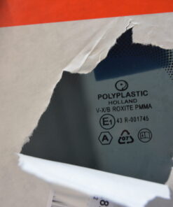 Ersatzscheibe Polyplastic 823x382 mm