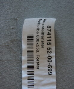 Ersatzfenster  Polyplastic 600x550mm