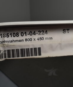 Klappenrahmen weiß 800x450 mm