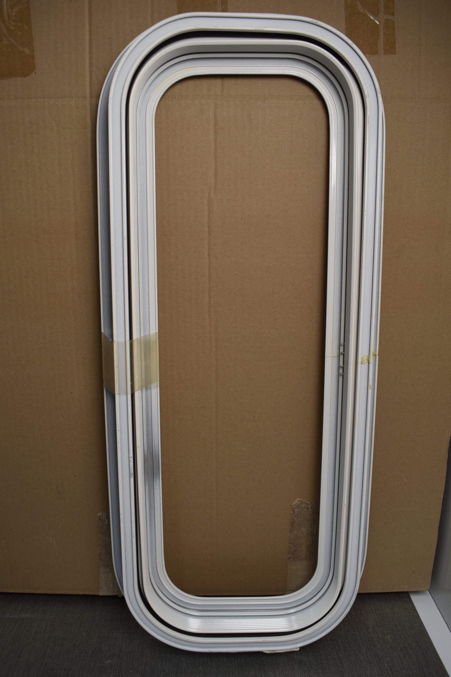 Klappenrahmen weiß 600x240 mm