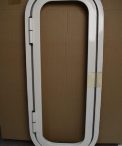 Klappenrahmen weiß 600x240 mm