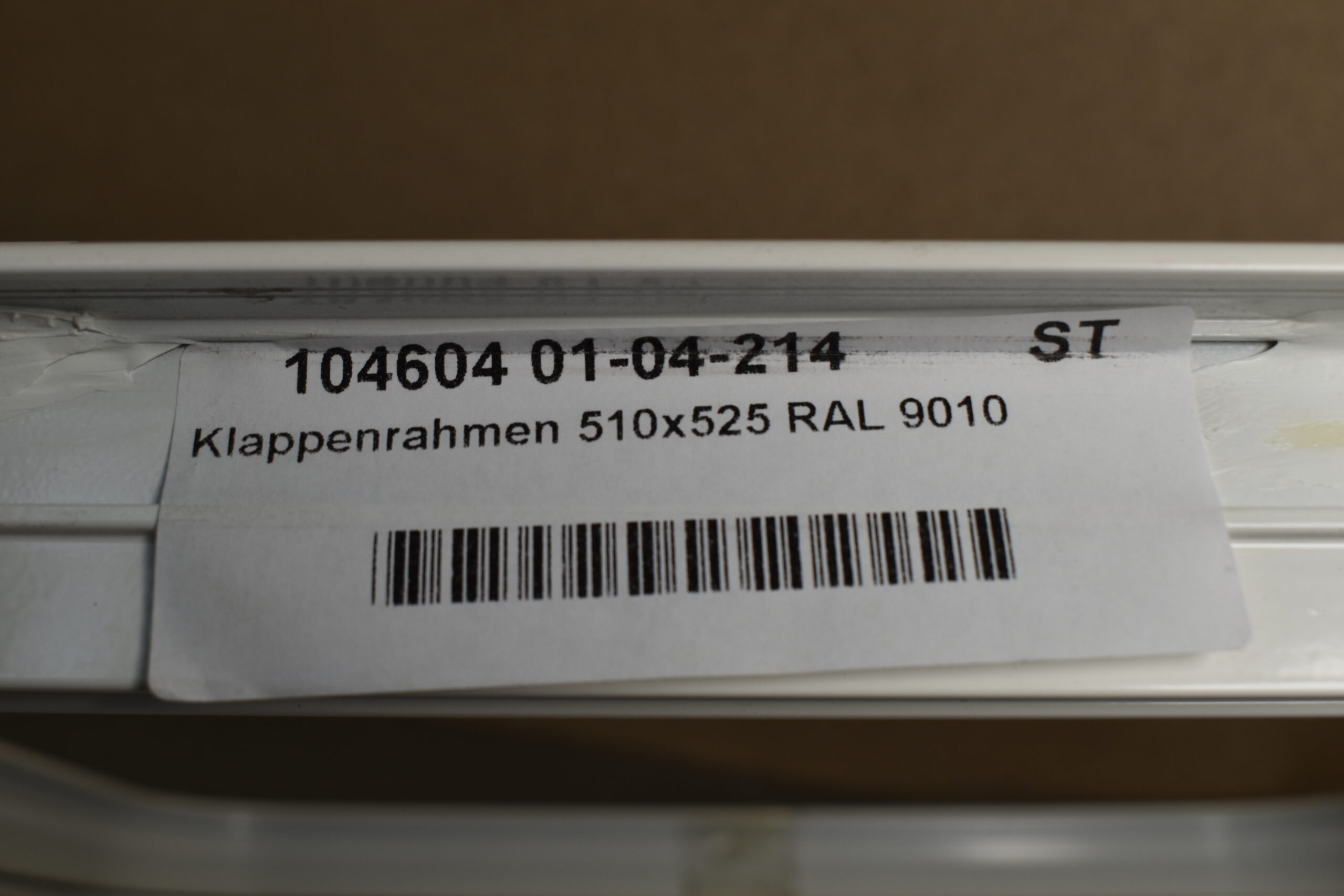 Klappenrahmen weiß 510x525 mm