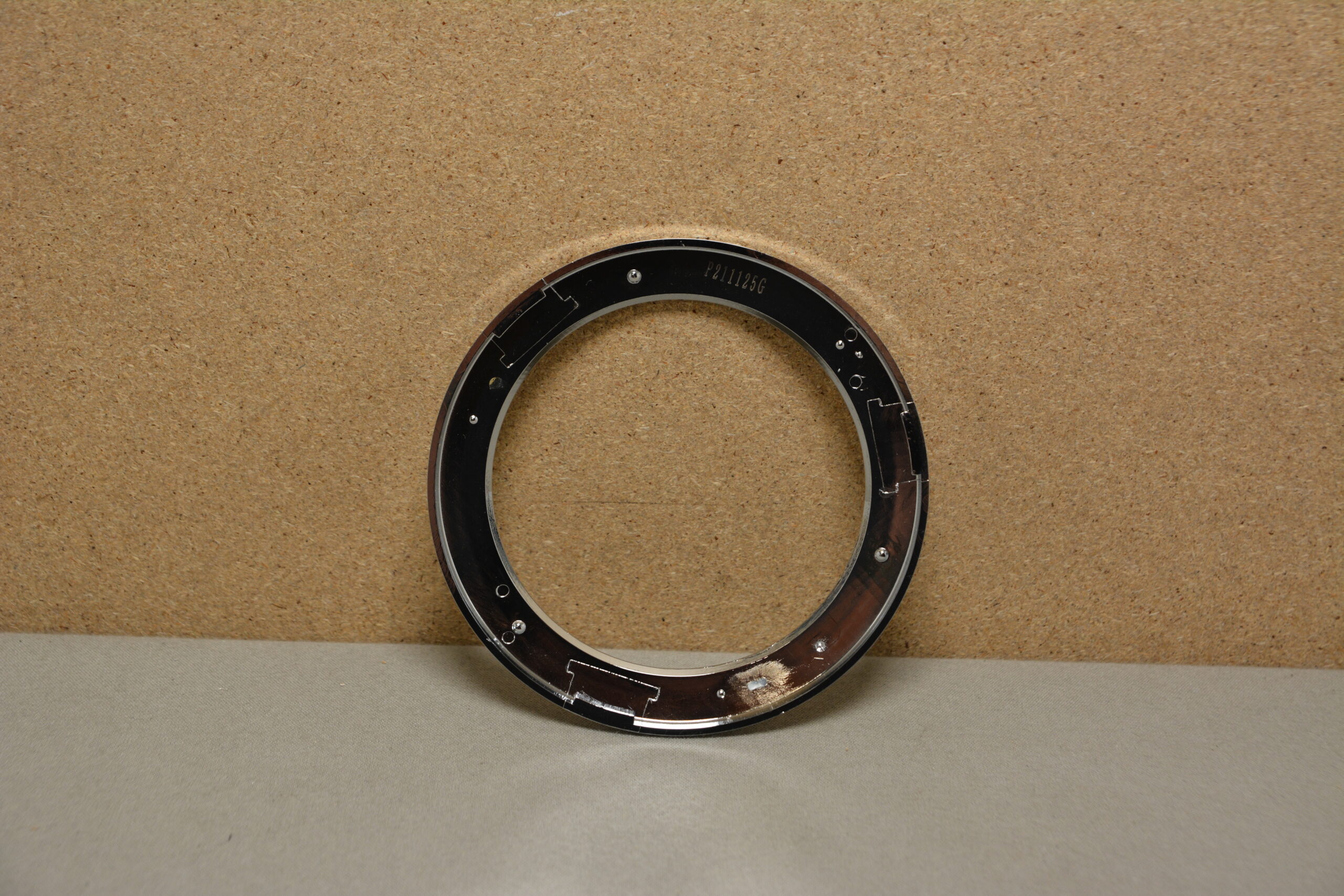 Chromblende Heck Rund für Flair und Arto