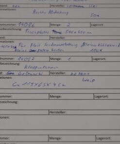 Klappenrahmen 1150x650x4 mm weiß