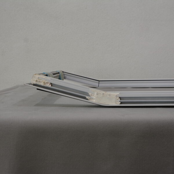 Klappenrahmen 1150x650x4 mm weiß