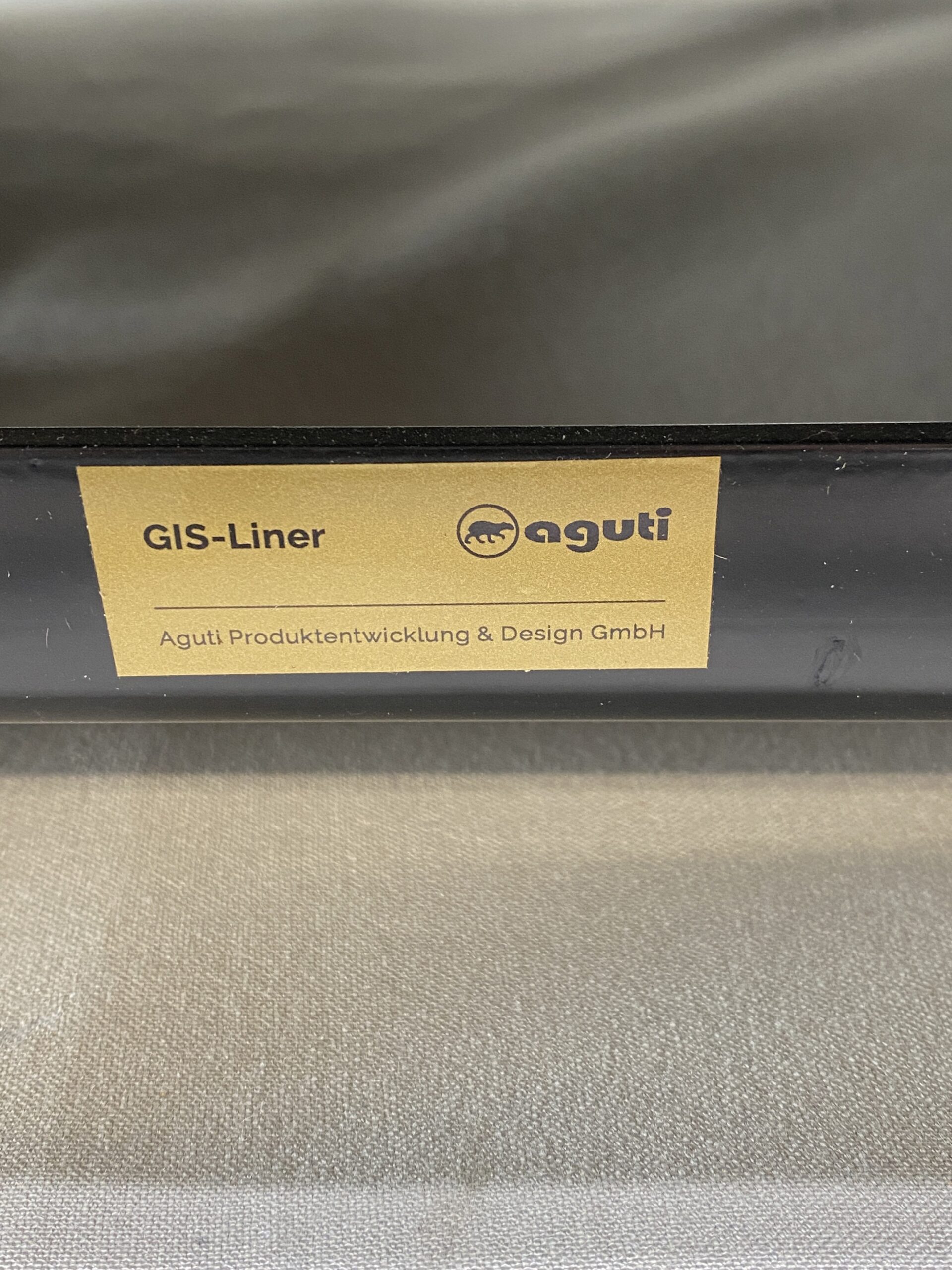 Aguti  Beifahrersitz Gis Liner, Leder Black