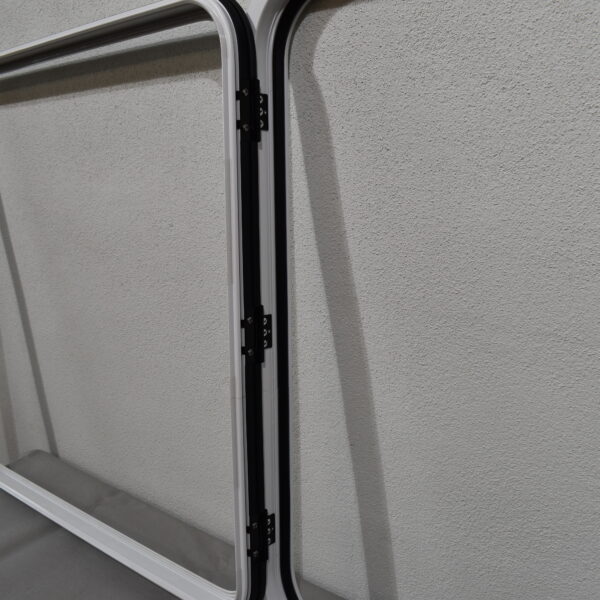 Klappenrahmen 750x730mm, weiß